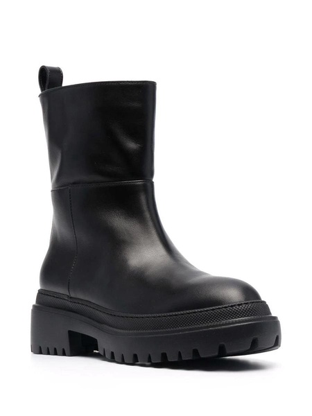 L'Autre Chose Ankle-Length Leather Boots