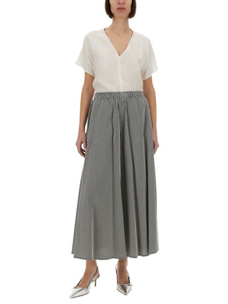 Alysi Striped Skirt