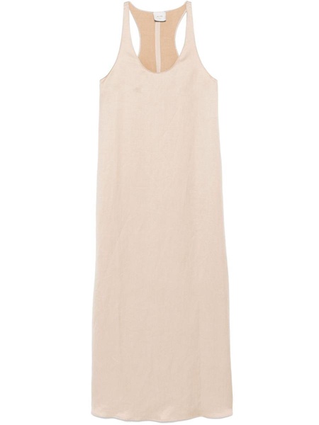 Alysi Linen Blend Long Dress