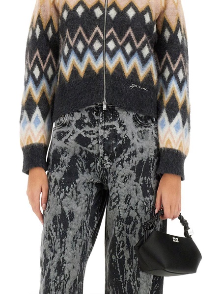 Ganni Shirt With Zip