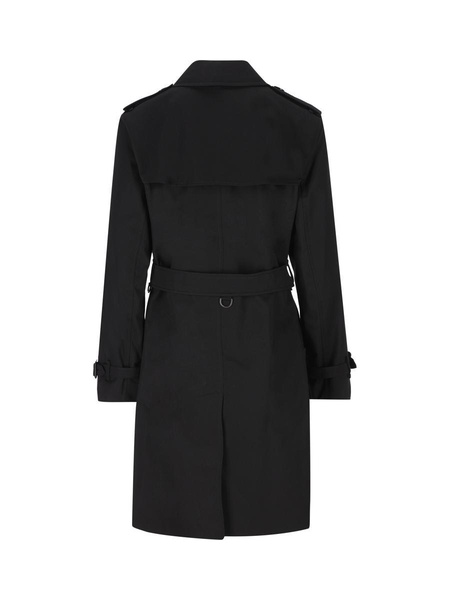 Double Breasted Belted Trench Coat