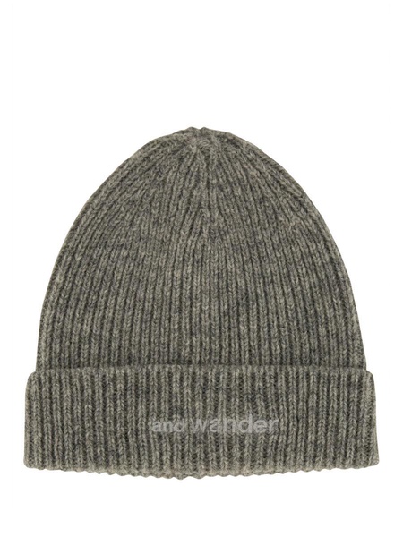 And Wander Beanie Hat With Logo