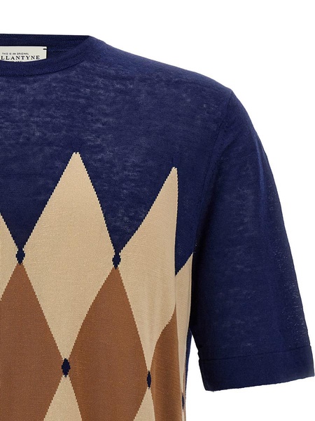 Ballantyne 'Argyle' T-Shirt