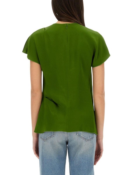 Victoria Beckham Tops With Folds