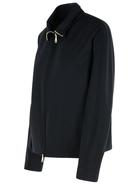 Max Mara 'Plava' Black Polyamide Blend Sweatshirt Women