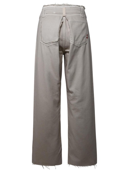 Amish Beige Cotton Jeans