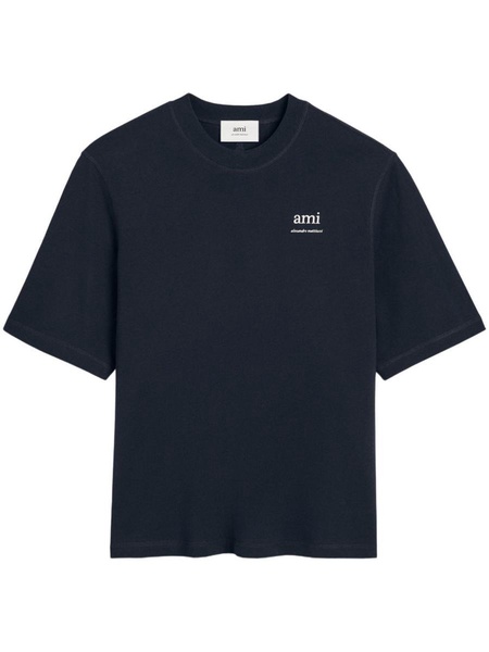 AMI Paris Logo Cotton T-Shirt