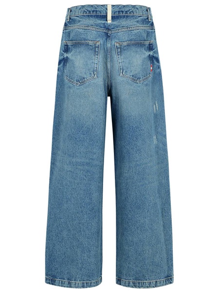 Amish 'Wide' Light Blue Denim Jeans