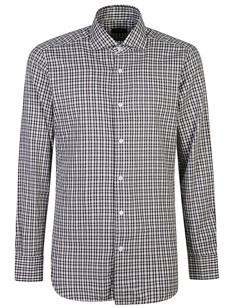 Barba Check-Pattern Shirt