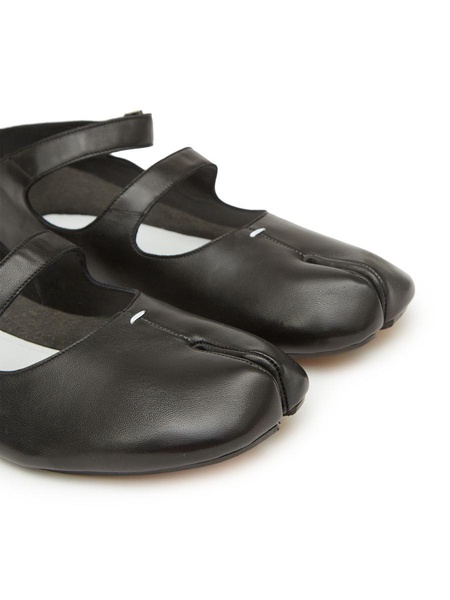 Maison Margiela Tabi Leather Ballerina Shoes