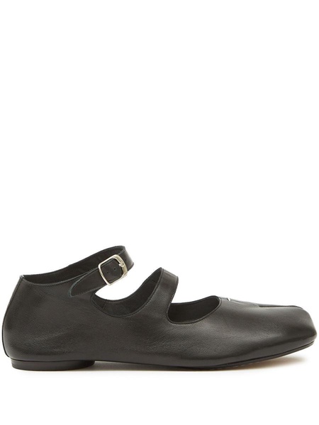 Maison Margiela Tabi Leather Ballerina Shoes