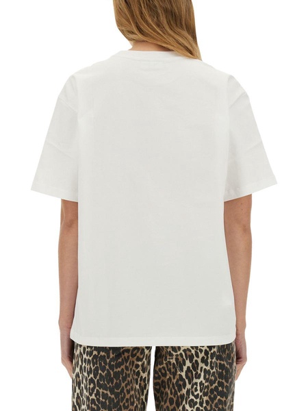 Ganni T-Shirt "Heart"
