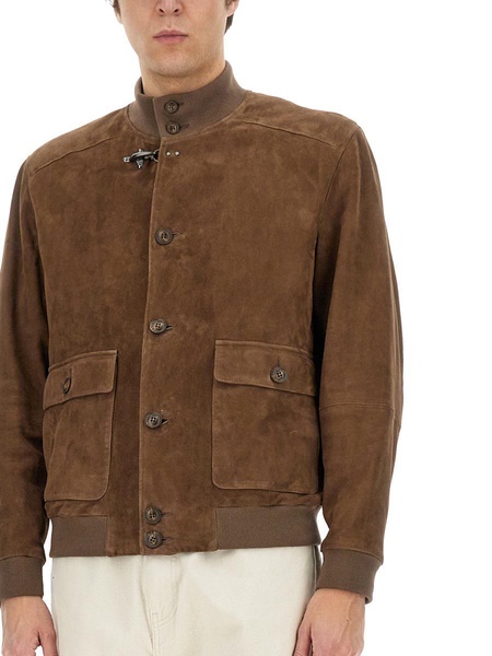 Fay Leather Jacket
