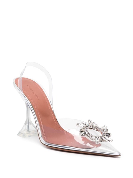 Amina Muaddi Begum Slingback Pumps