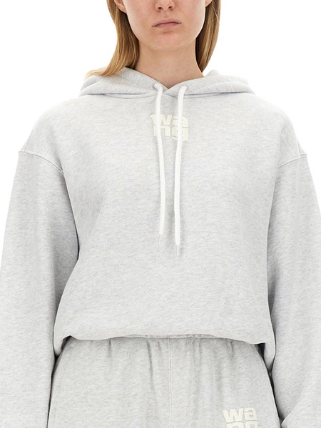 T By Alexander Wang Felpa Con Logo