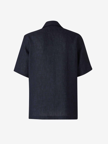 Lardini Linen Pocket Shirt
