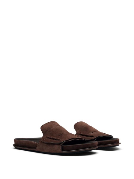 Jacquemus Suede Slides