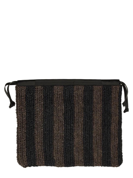Alysi Raffia Maxi Bag