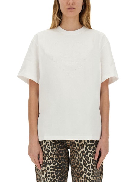 Ganni T-Shirt "Heart"