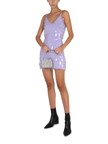 SHORT SEQUINED DRESS