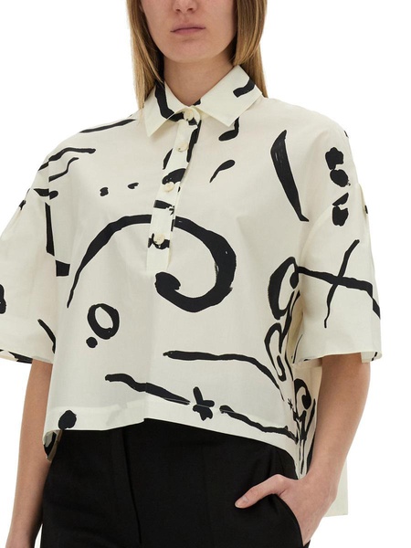 Alysi Polo Shirt "Printed Orchestra"