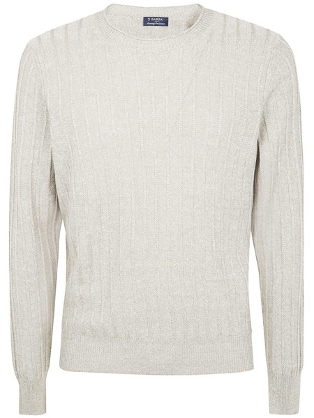 Barba Long Sleeves Round Neck Sweater Clothing