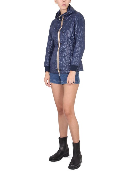 K-Way Zippered Windbreaker