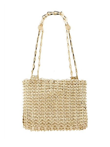 Rabanne 'Iconic 1969' Brass Disc Bag