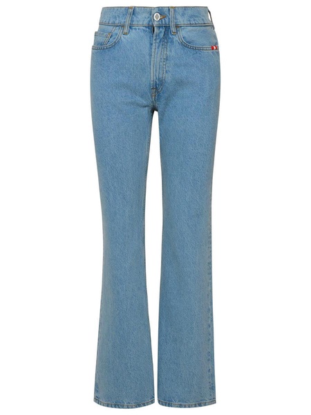 Amish Kendall Blue Cotton Jeans