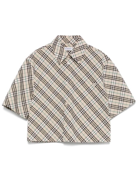 Burberry Cropped Shirt