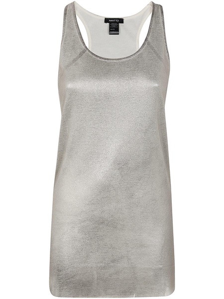 Avant Toi Laminated Ribbed Modal Tank Top Clothing