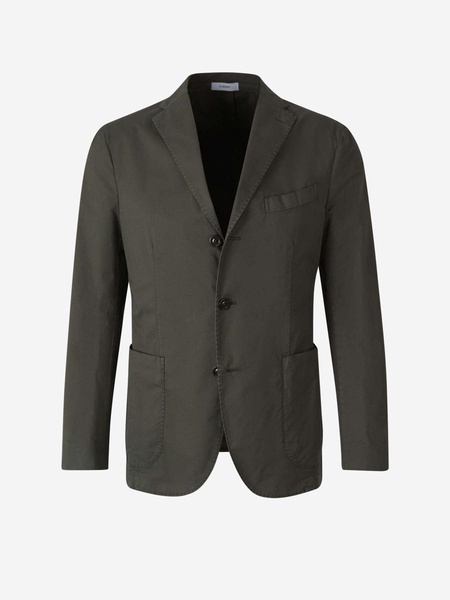 Boglioli Plain Cotton Blazer