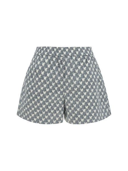 Printed Cotton Poplin Shorts