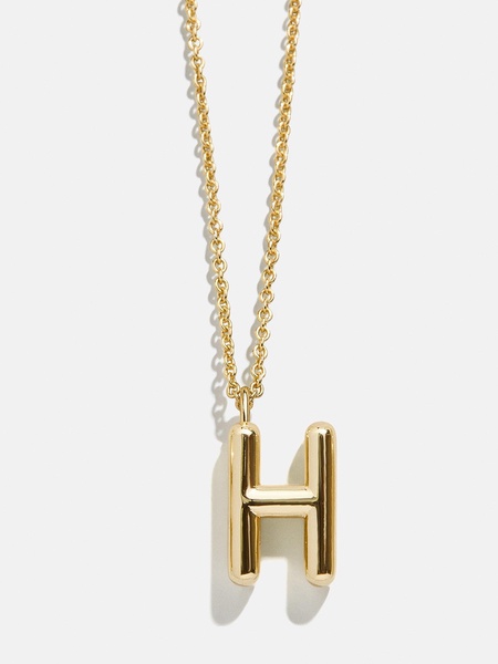 Classic Custom 18K Gold Initial Necklace