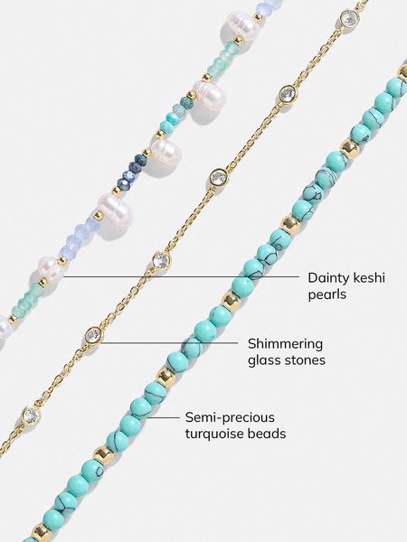 Rowan Semi-Precious Layered Necklace