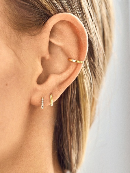 Nicole 18K Gold Earring Set