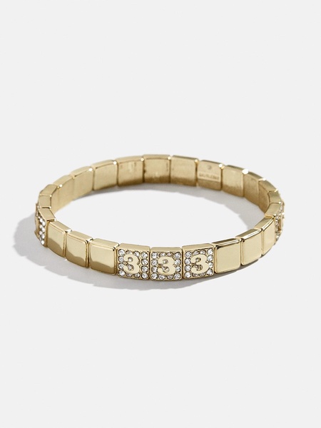 Angel Number Tile Bracelet