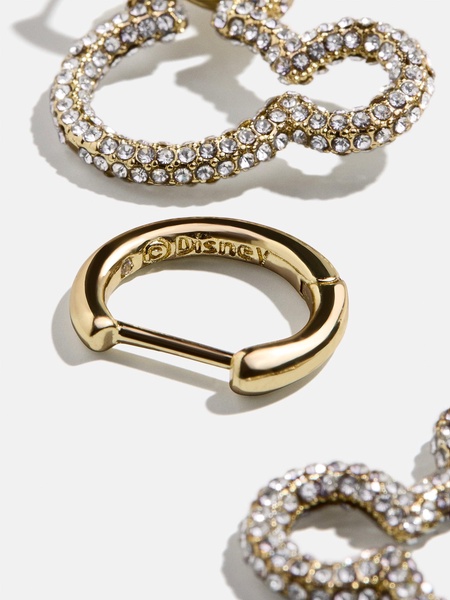 Mickey Mouse Disney Pavé Statement Earrings