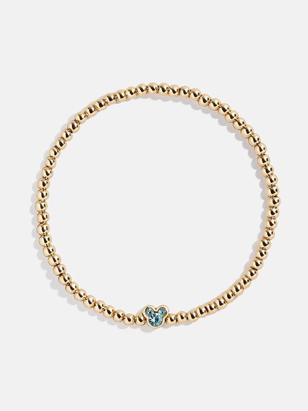 Disney Mickey Mouse Birthstone Pisa Bracelet