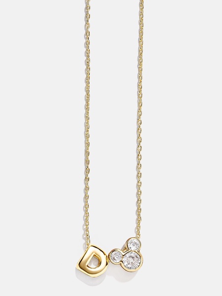 Disney Mickey Mouse Initial Necklace