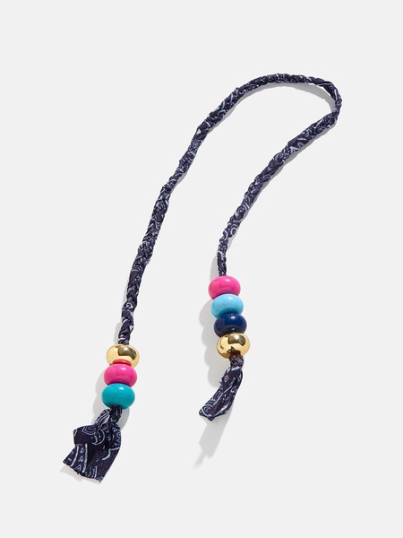 Braided Bandana Bag Charm