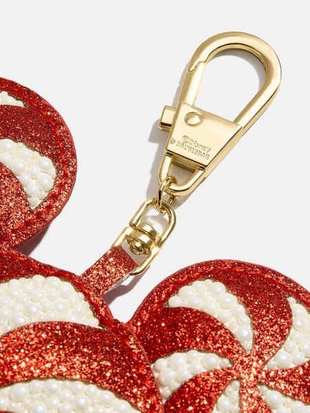 Disney Mickey Mouse Candy Cane Puff Bag Charm