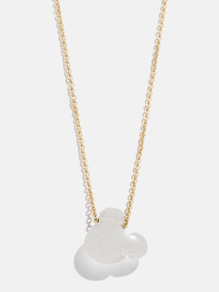 Mickey Mouse Disney Stone Pendant Necklace