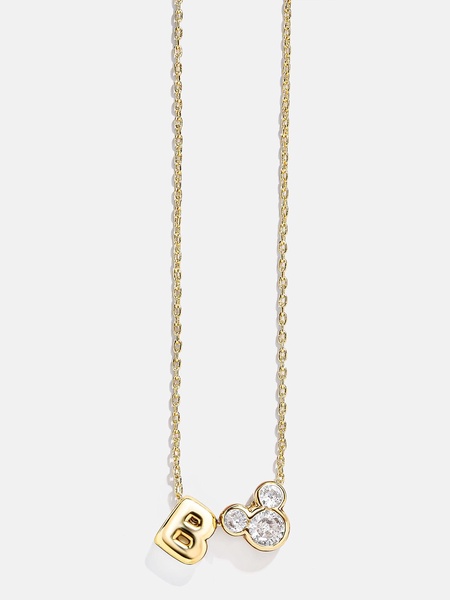 Disney Mickey Mouse Initial Necklace