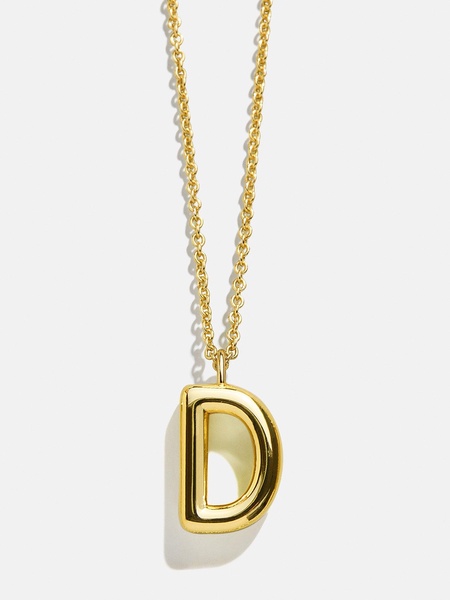 Classic Custom Gold Initial Necklace
