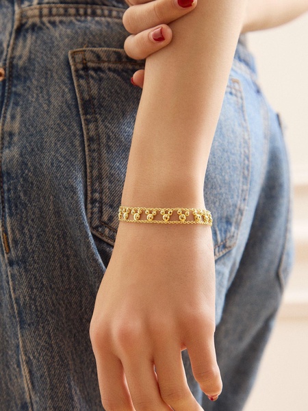 Disney Mickey Mouse Repeating Slider Bracelet