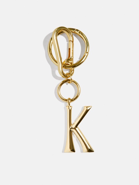 Initial Enamel Bag Charm