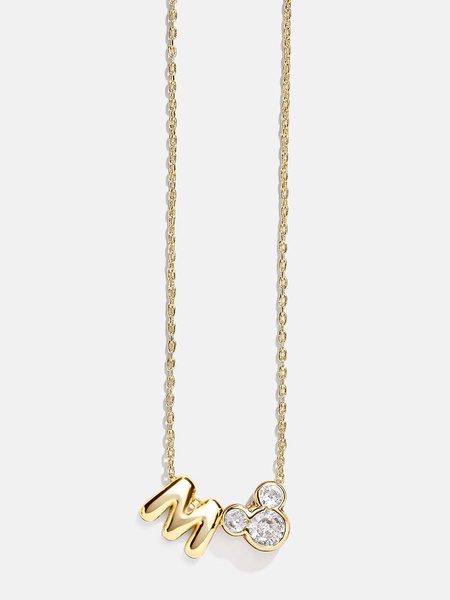 Disney Mickey Mouse Initial Necklace