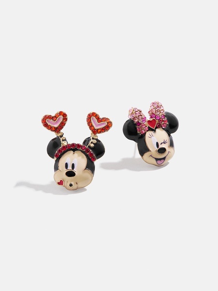 Disney Mickey Mouse & Minnie Mouse Better Half Earrings