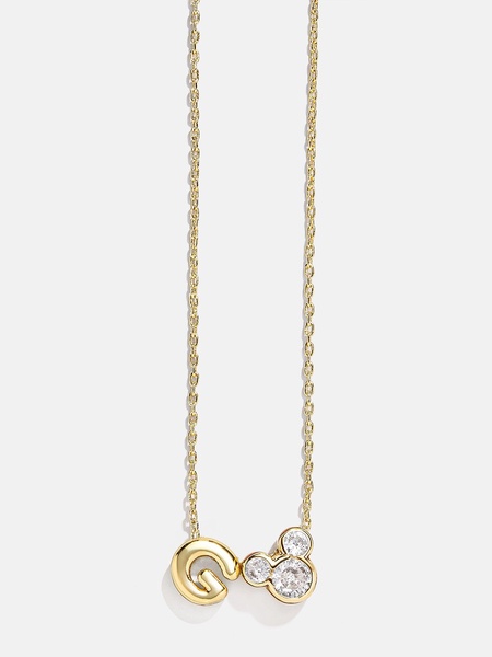 Disney Mickey Mouse Initial Necklace